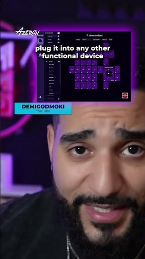 This is very intuitive #azeron #gamingkeypad #gamingkeyboard #cyborg #azeroncyborg #ergonomics