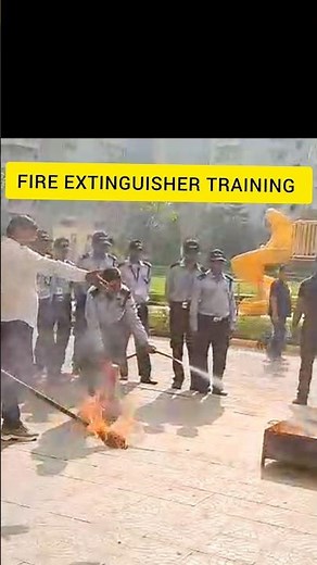 Fire Extinguisher Training #fire #firesafety #fireextinguisher #training