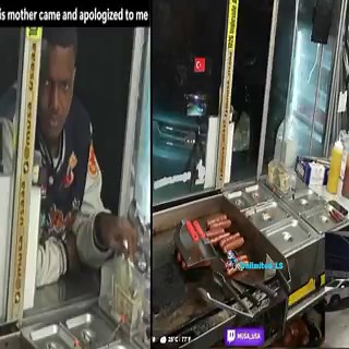 Mother of the thief who robbed food truck streamer Musa Usa while he was live-streaming returns the money her son stole