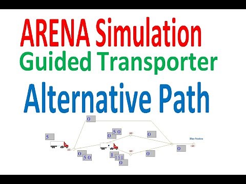 Arena Simulation Guided Transporter Alternate Path