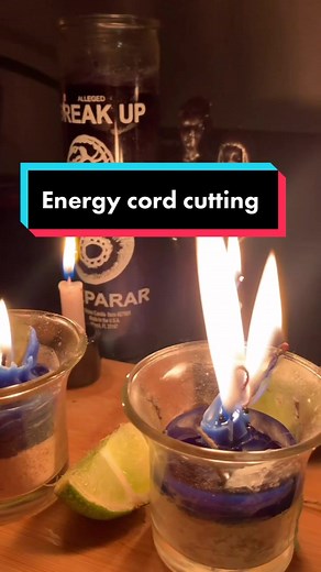 Youll know when its tike to cut the cords. ❤️ If you do it when the time isnt right, This will not work. #cordcuttingceremony #candlemagick