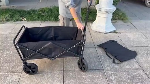 Outdoor Wagon Trolley Utility Portable Folding Trolley Camping trolley Tool Cart Portable Shopping Folding Cart | Lazada PH