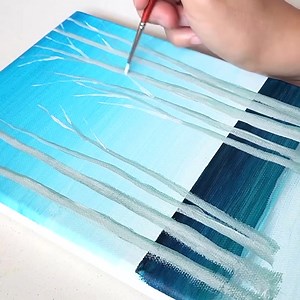 11K views · 473 reactions | How To Draw Winter Birch Trees | Art Skills | Facebook