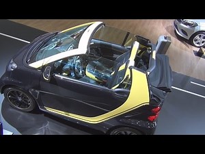 Smart Fortwo Electric Drive (2015) Exterior and Interior in 3D