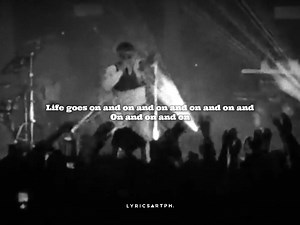 10K views · 621 reactions | Life Goes On - Oliver Tree (live) | Lyrics Art. | Facebook