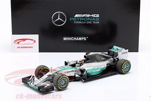 L. Hamilton Mercedes AMG W06 #44 Winner USA GP formula 1 World Champion 2015 1:18 Minichamps