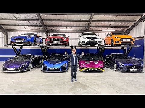 My Car Lifts are COMPLETE! BendPak Autostackers at The Shmuseum | VLOG 48