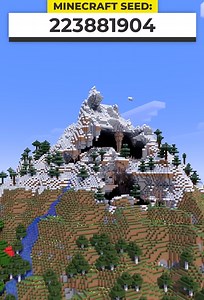 One of the craziest Minecraft mountain seeds I’ve ever found