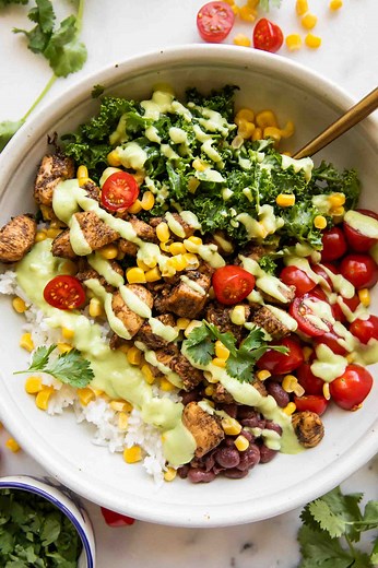 Southwest Chicken Burrito Bowl