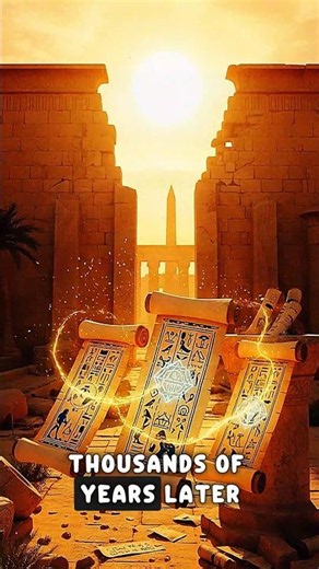 The Forbidden Spells Left Inside the Pharaoh's Tomb! ❌📜 #Shorts #AncientEgypt