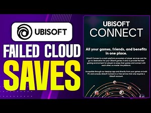 How To Fix Ubisoft Connect Failed To Synchronize Cloud Saves (2025 Updated Tutorial)