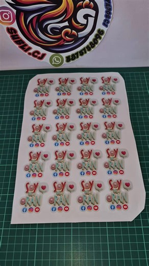 Stikers Transparentes | Sublimaciones Estampados CJ