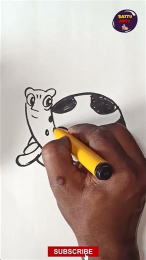 How to Draw a Tortoise drawing#shorts