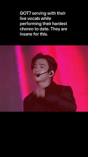 GOT7 Raw Vocal Performance in Concert Compilation