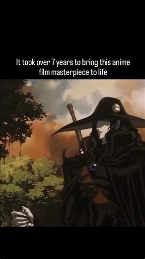 @finalformlab on Instagram: "Vampire Hunter D: Bloodlust took over seven years to complete, making it one of the most carefully crafted anime films of its time The production brought together a large international team of animators from Japan, America and France to blend their styles to create a unique visual experience The final result was a dark, gothic world filled with intricate detail and cinematic depth that still stands out in anime to this today"