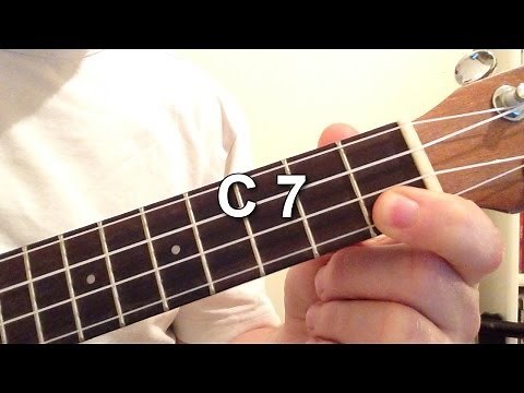 How to play C 7 chord on the ukulele!