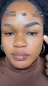 819K views · 10K reactions | NIGERIAN VS BLACK AMERICAN EYEBROWS using @essence.cosmetics.africa eyebrow pencils and @essence.cosmetics.africa camouflage matte concealer #viral #viralvideo #viralpost #reels | Shirimakeup | Facebook