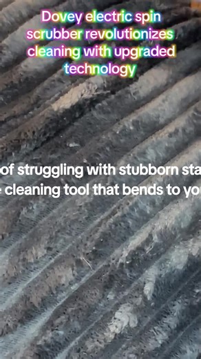 Electric spin scrubber from Dovety, Cordless shower scrubber with 4 interchangeable heads, extendable handle ideal for bathroom and kitchens. #portsblecleaning #cleaningessential #cordless #cleantok