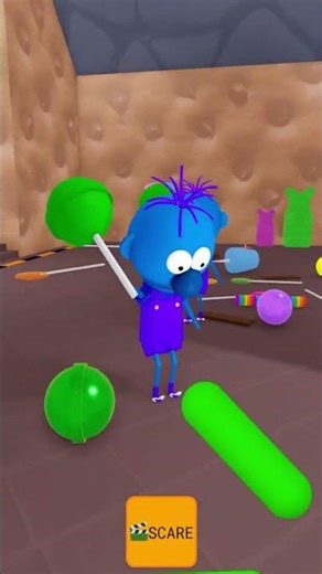 MR GUMDROP RUN FROM EVIL TWIN in CANDYLAND - ROBLOX JUMPSCARE #roblox