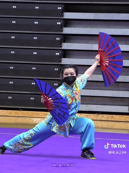Wushu Fan Form Showcase