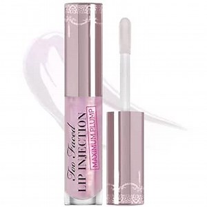Too Faced Lip Injection Maximum Plump Extra Strength Lip Plumper Gloss | Hydrating, Volumizing, + Plumping, 0.14 Fl Oz