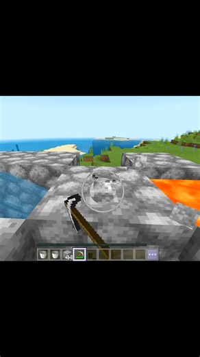 Block crazy how to make infinite mining machine #minecraft