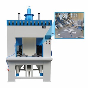 [Hot Item] Industrial Sandblaster, Automatic Rotary Turntable Sandblasting Machine
