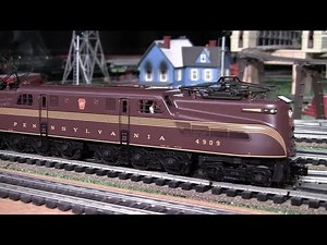 MTH Premier PRR GG1 #4909 O-Gauge Electric Locomotive in True HD 1080p