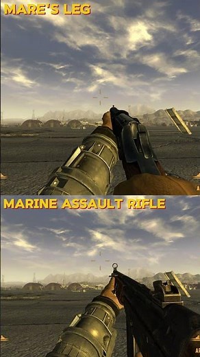 Another Millennia Weapon Showcase : mare's leg and marine assault rifle