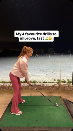 Georgia Ball | Favourite drill for EVERY club 💥⛳️🤫 Let me know in the comments what your favourite golf drill is? 🎉 #golf #golfstagram #drivingrange... | Instagram