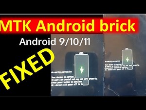 MTK Android dm verify corruption Your device is corrupt solution