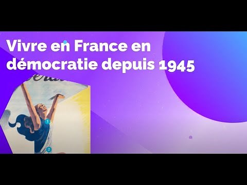 Terminale BAC PRO: Vivre en démocratie en France en 1945