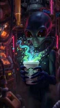 Der Alien, der Espresso entdeckte ☕👽 | Deutsch lustig & verrückt