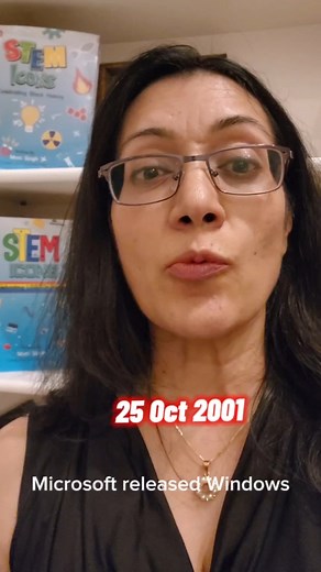 17 reactions | Today in STEM History - October 25, 2001, Microsoft...