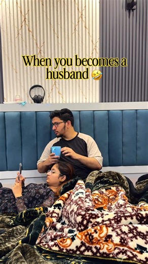 Wait for part 2 to see him become a kaneez🤣🤣 #funny #comedy #viral #fyp #couplereels