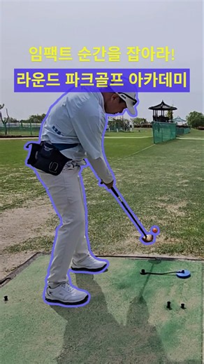 파크골프 치는 법! 스윙 임팩트 순간을 잡아라! #파크골프 #파크골프동영상 #삽교천 #파크골프스윙 #파크골프티샷