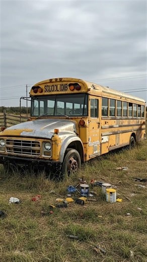 From Rusty Bus to Stunning Camper – Full Transformation! #beforeafter