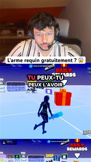 Récupérez vos récompenses tous les jours sur la map ! 🎁 Code map : GOULAG 1V1 #fortnite