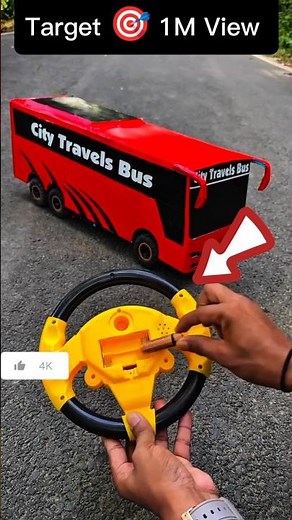 Unbelievable RC Bus Stunts 🔥 | Must Watch Suspense 🤯#shorts