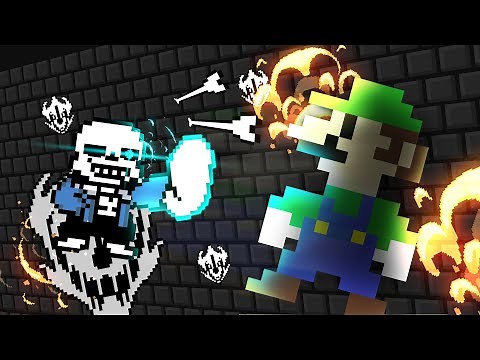 Sans would be OP in Super Mario Bros. PART 2