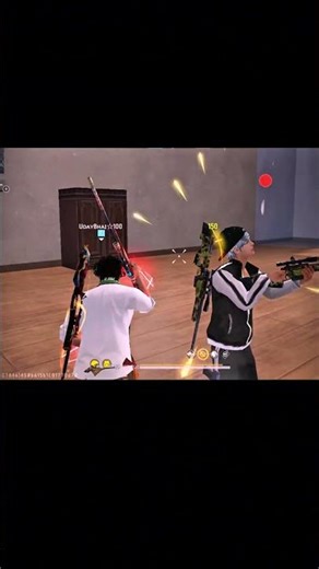 Free Fire Max Sniper Highligts: 1 vs 3 Intense Sniping! 🎯 #Shorts #freefire #jhula