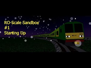RO-Scale Sandbox Gonna start building a railway