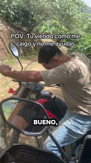 Tu viendo que me caigo y no haces nada