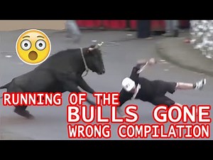 Running of the Bulls Gone Wrong Compilation / Cows Gone Wild! / Animal Cuteness Overload