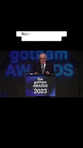 Robert De Niro blasted Apple, the studio behind his latest film, after the company apparently edited his speech at the Gotham Awards — without his knowledge #robertdeniro #gothamawards