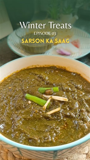 Winter Special Sarson ka Saag | Authentic Punjabi Sarson Recipe | #shorts