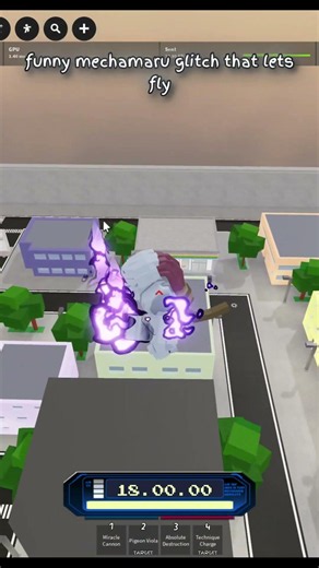 mechamaru ult fly glitch jjs #jjk #jjs #jujutsushenanigans #jujutsukaisen #roblox