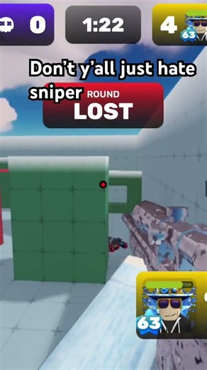 Sniper should be deleted or p2w who with me #roblox #rivals #robloxrivals #Lsniper