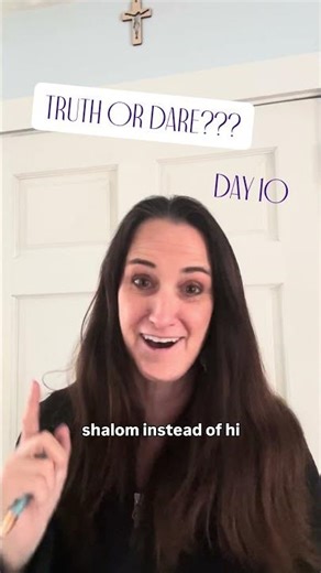 Shalom! Catholic? I dare you to do this today.