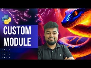 #52 Python Tutorial for Beginners | Custom module with example | Hindi